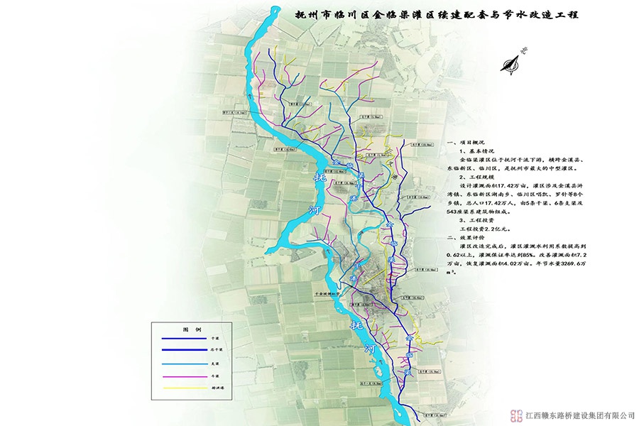 抚州市临川区金临渠灌区续建配套与节水改造工程